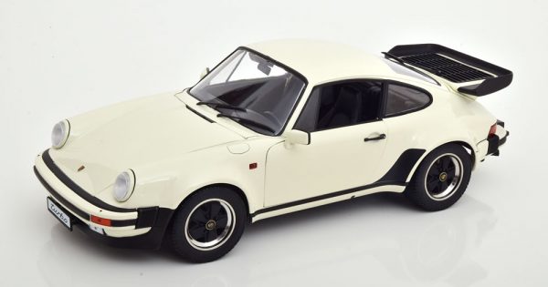 Porsche 911 (930) Turbo 1987 Wit 1-12 Schuco ( Metaal )