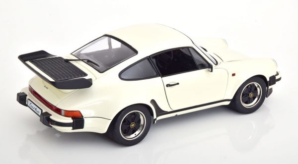 Porsche 911 (930) Turbo 1987 Wit 1-12 Schuco ( Metaal )