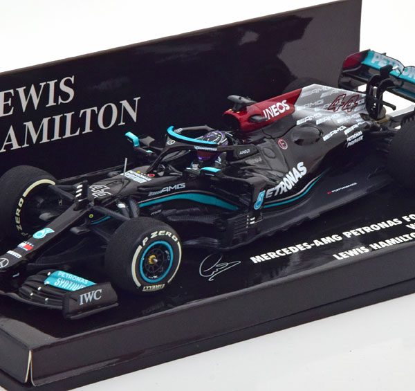 Mercedes-AMG Petronas F1 Team W12 E Performance Bahrain GP 2021 Lewis Hamilton 1-43 Minichamps Limited 1896 Pieces