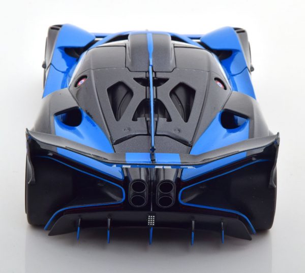 Bugatti Bolide 2020 Blauw / Grijs Metallic 1-18 Burago