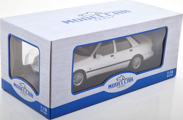 Ford Sierra Cosworth Sedan 1988 Wit 1-18 MCG Models