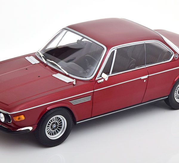 BMW 3.0 CSI (E9) 1971 Rood Metallic 1-18 Minichamps Limited 504 Pieces