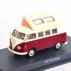 Volkswagen T1B Camper Donkerrood / Creme 1-43 Schuco Limited 750 Pieces