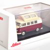 Volkswagen T1B Camper Donkerrood / Creme 1-43 Schuco Limited 750 Pieces