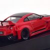 Nissan GT-R R35 "LB Works" 2019 Rood Metallic / Zwart 1-43 Ixo Models