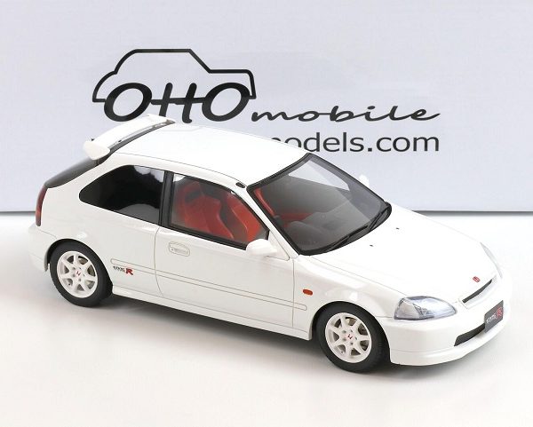 Honda Civic ( EK9 ) Type R 1997 Championship White 1-18 Ottomobile Limited 3000 Pieces