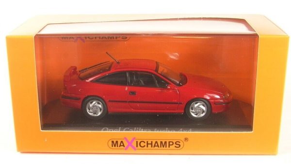 Opel Calibra Turbo 4x4 1992 Rood 1-43 Maxichamps