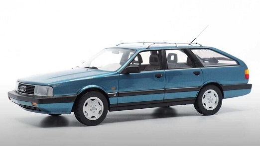 Audi 200 Avant 20V 1991 Lago Blue 1-18 DNA Collectibles ( Resin )