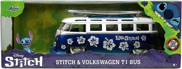 Volkswagen T1 Bus "Disney Stitch" 1: 24 Jada Toys