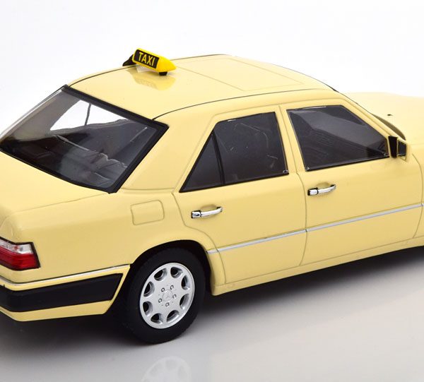 Mercedes-Benz E-Klasse (W124) Taxi 1989 Beige 1-18 Iscale ( Metaal )