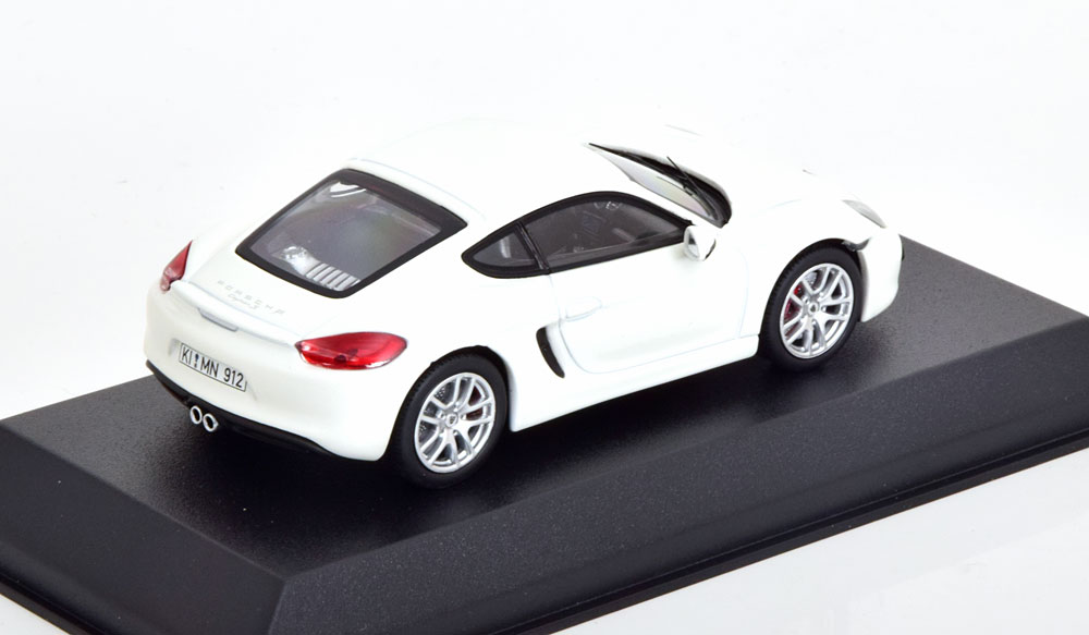 Porsche Cayman S 2013 White 1:43 Norev