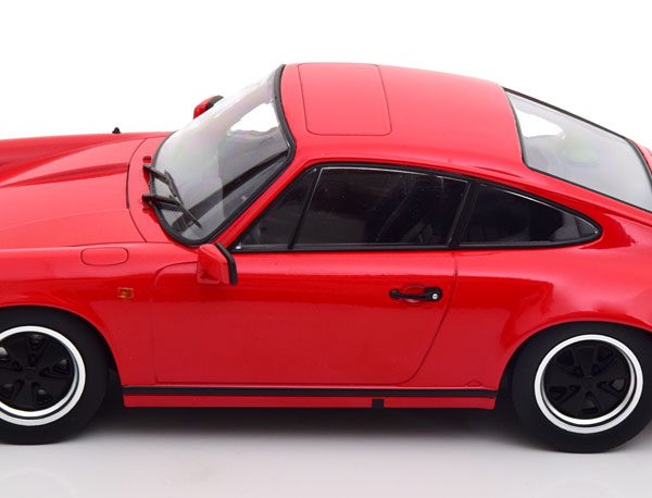 Porsche 911 SC Coupe 1983 Rood 1-18 KK-Scale