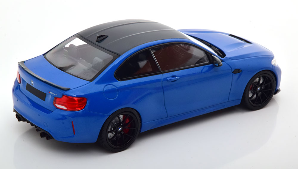 BMW M2 CS (F87) 2020 Blauw 1-18 Minichamps