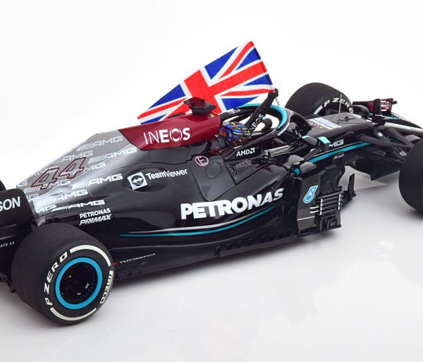 Mercedes-AMG Petronas F1 Team W12 E Performance Winner Britisch GP 2021 Lewis Hamilton 1-18 Minichamps Limited 1350 Pieces