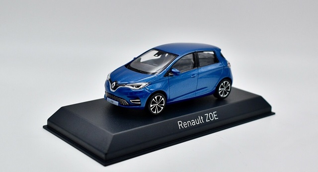 Renault Zoé 2020 Thunder Blue 1/43 Norev
