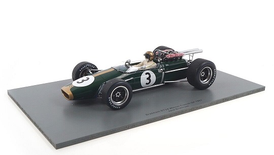 Brabham BT24 Winner GP French 1967 Jack Brabham 1-18 Spark