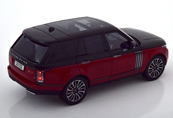 Range Rover SV Autobiography Dynamic 2020 Rood / Zwart 1:18 LCD Models