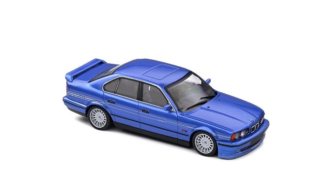 BMW Alpina B10 (E34) BiTurbo Limousine 1989-1994 Alpina Blue 1-43 Solido