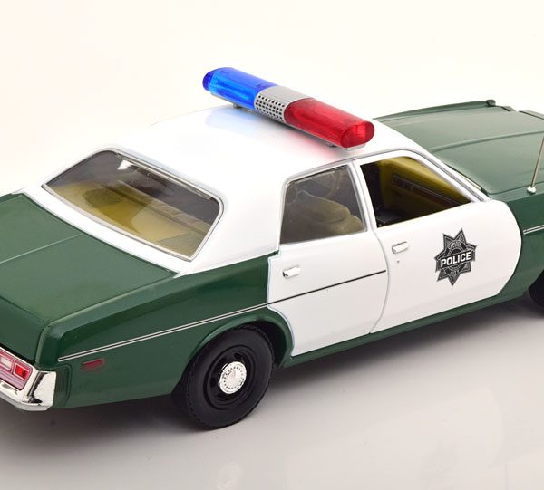 Plymouth Fury 1975 "Capitol City Police" Groen / Wit 1-18 Greenlight Collectibles