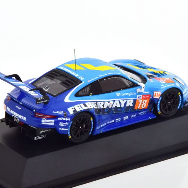 Porsche 911 RSR No.78, 24Hrs Le Mans 2020 Beretta/Felbermayr/van Splunteren 1-43 Ixo Models