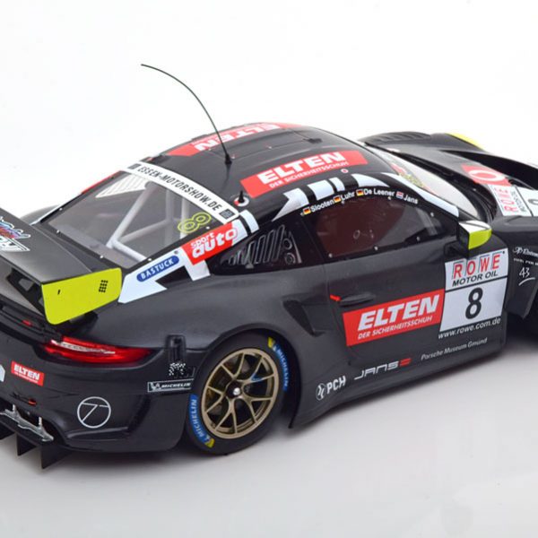 Porsche 911 GT3 R No.8, VLN 1 Nürburgring 2019 Slooten/Luhr/Jans/de Leener 1-18 Ixo Models