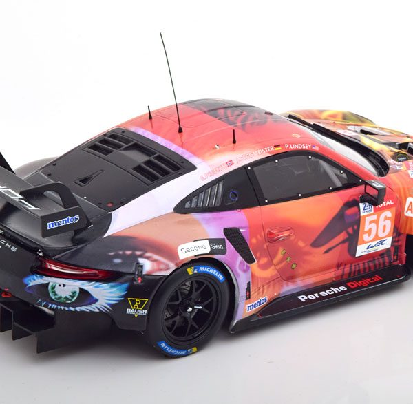 Porsche 911 RSR Winner LMGTE AM Class, 24Hrs Le Mans 2019 Perfetti/Bergmeister/Lindsey 1-18 Ixo Models