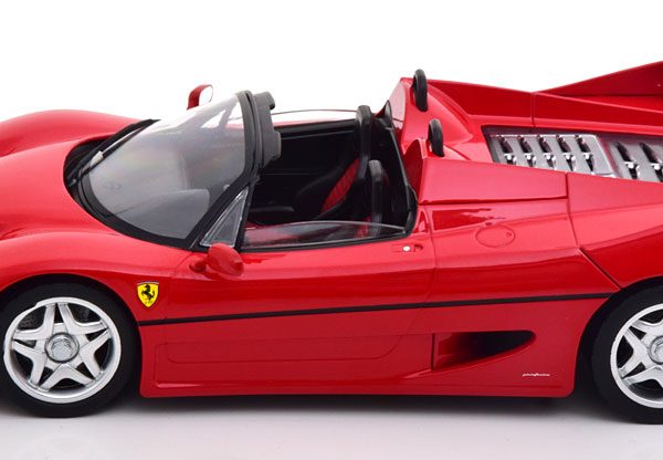 Ferrari F50 Cabriolet 1995 Rood 1-18 KK-Scale (Metaal)