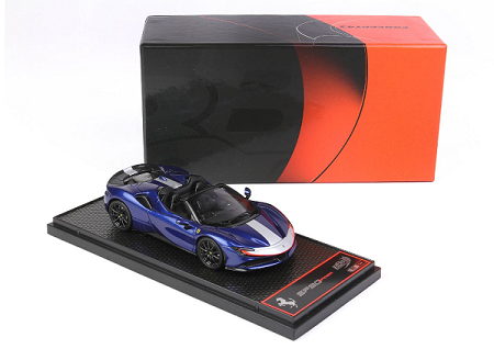 Ferrari SF90 Spider 2020 "Pack Fiorano" Blue Elettrico 1-43 BBR-Models Limited 24 Pieces