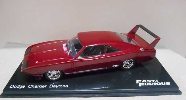 Dodge Charger Daytona Fast & Furious Bordeaux Rood 1-43 Altaya Fast & Furious Collection