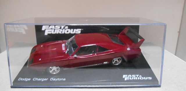 Dodge Charger Daytona Fast & Furious Bordeaux Rood 1-43 Altaya Fast & Furious Collection