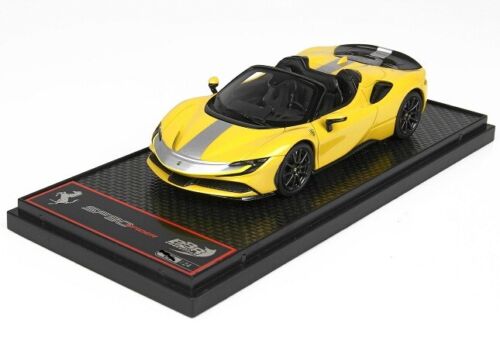 Ferrari SF90 Spider 2020 "Pack Fiorano" Giallo Modena 1-43 BBR-Models Limited 24 Pieces