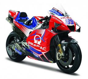 Ducati Desmosedici GP 2021 Pramac Racing #89 Jorge Martin 1-18 Maisto