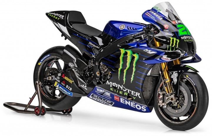 Yamaha YZR-M1 Yamaha Factory Racing #21 Moto GP 2021 Franco Morbidelli 1-18 Maisto