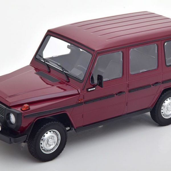 Mercedes-Benz G-Model (LWB) 1980 Donkerrood 1-18 Minichamps Limited 402 Pieces