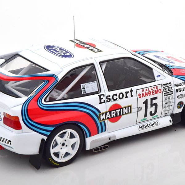 Ford Escort RS Cosworth No.15, Rally San Remo 1994 "Martini" Wilson/Thomas 1-18 Ixo Models