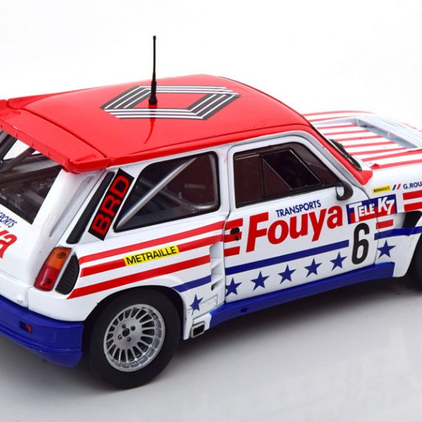 Renault 5 Maxi Turbo 1987 No.6, Rally Cross G.Roussel 1-18 Solido