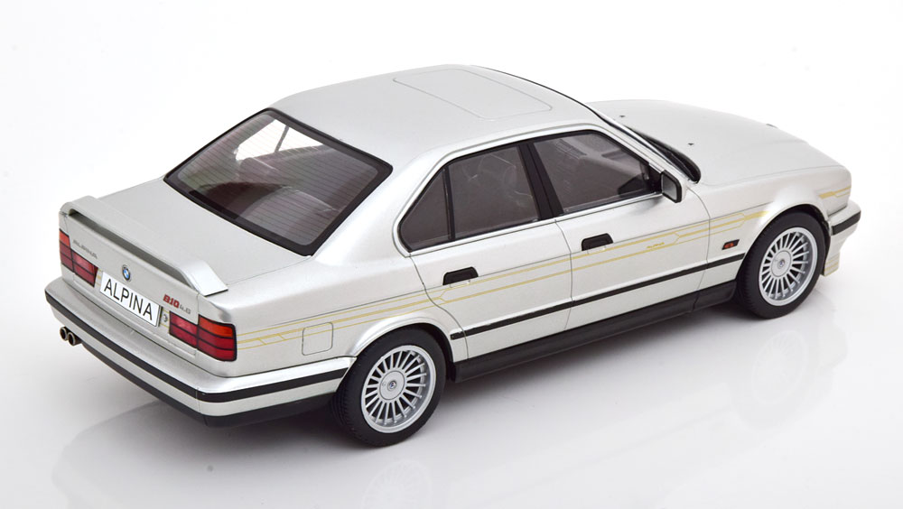 BMW Alpina B10 4.6 (E34) Zilver 1-18 MCG Models