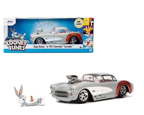 Chevrolet Corvette 1957 "Looney Tunes Bugs Bunny" 1-24 Jada Toys