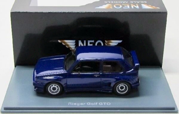 Volkswagen Golf I Rieger Tuning GTO 1980 Violet Metallic 1/43 Neo Scale Models