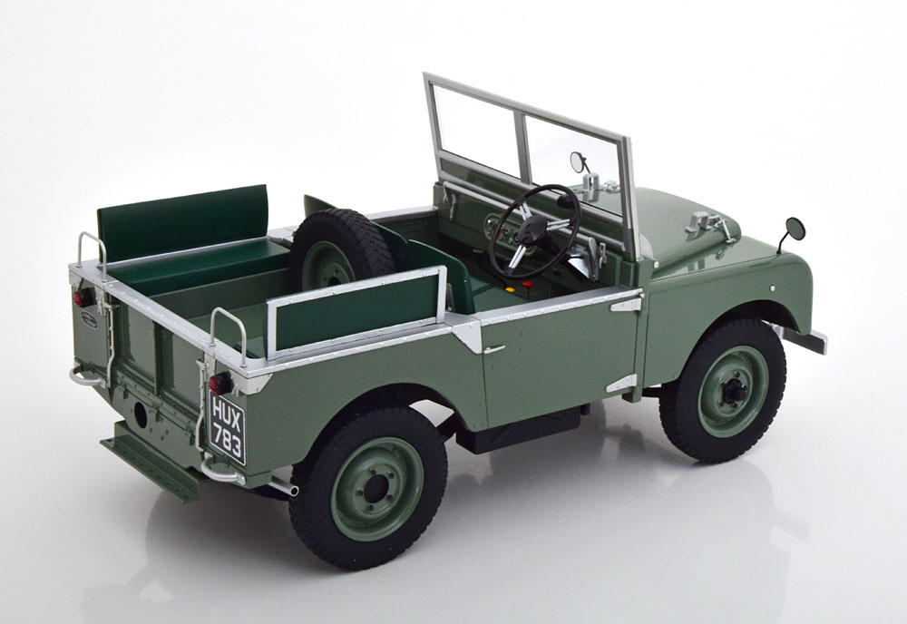 Land Rover 80 Open Groen 1-12 Schuco Pro.R12 Limited 500 Pieces ( Resin )