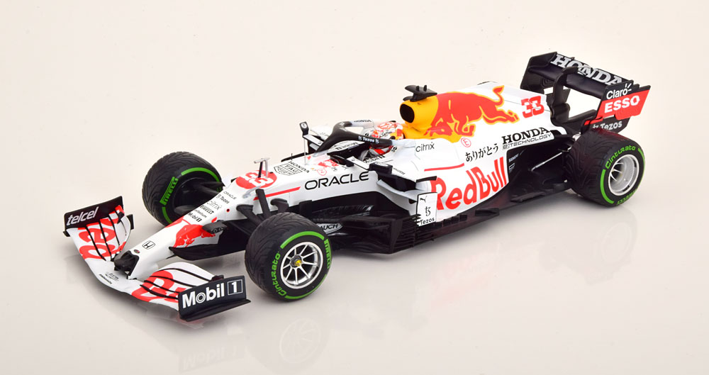 Red Bull Racing Honda RB16B 2nd Place Turkisch GP 2021 Max Verstappen 1-18 Minichamps Limited 2756 pcs.