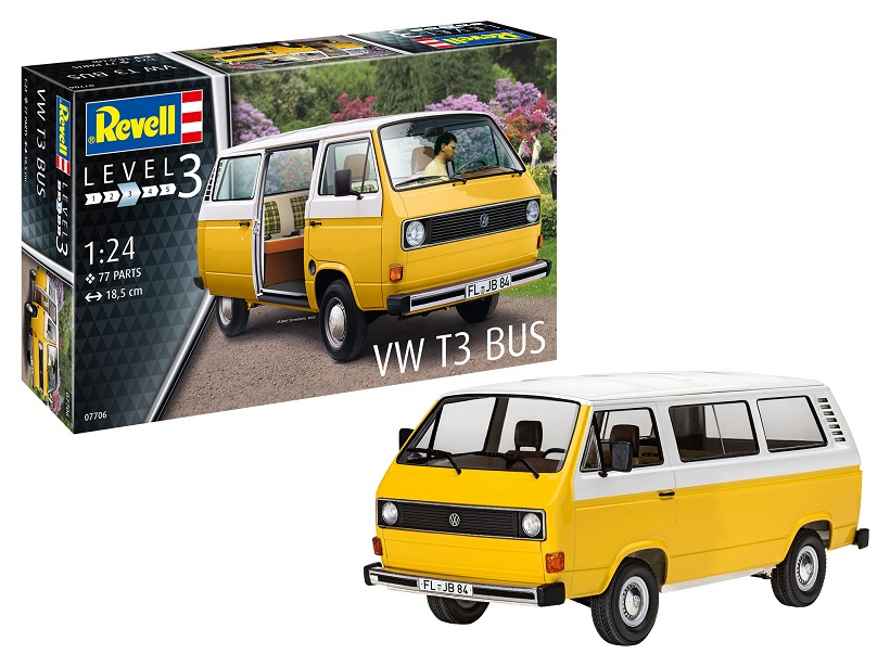 Volkswagen T3 Bus "Bouwdoos" 1-24 Revell