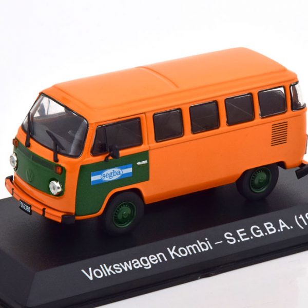 Volkswagen T2 Bus "S.E.G.B.A." 1983 Oranje 1-43 Altaya