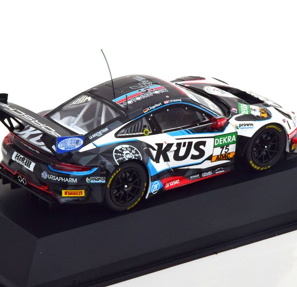 Porsche 911 GT3 R #75 ADAC GT Masters 2021 "KÜS Team75" C.Bernhard / T.Preining 1:43 Ixo Models