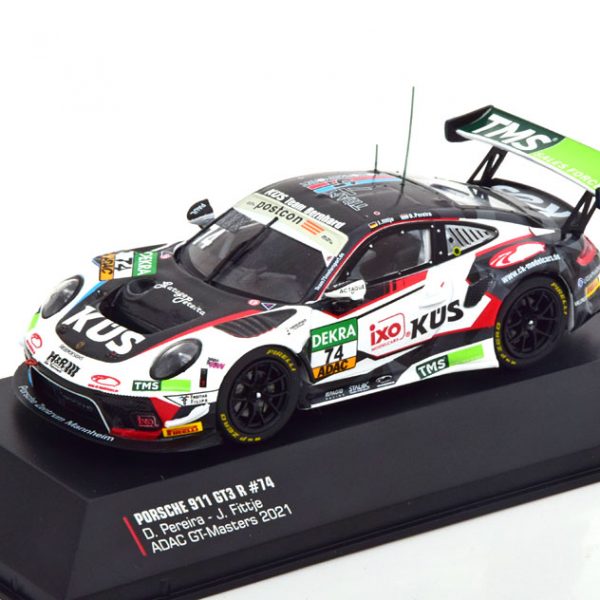 Porsche 911 GT3 R #74 ADAC GT Masters 2021 "KÜS Team75" D.Perreira / J.Fittje 1:43 Ixo Models