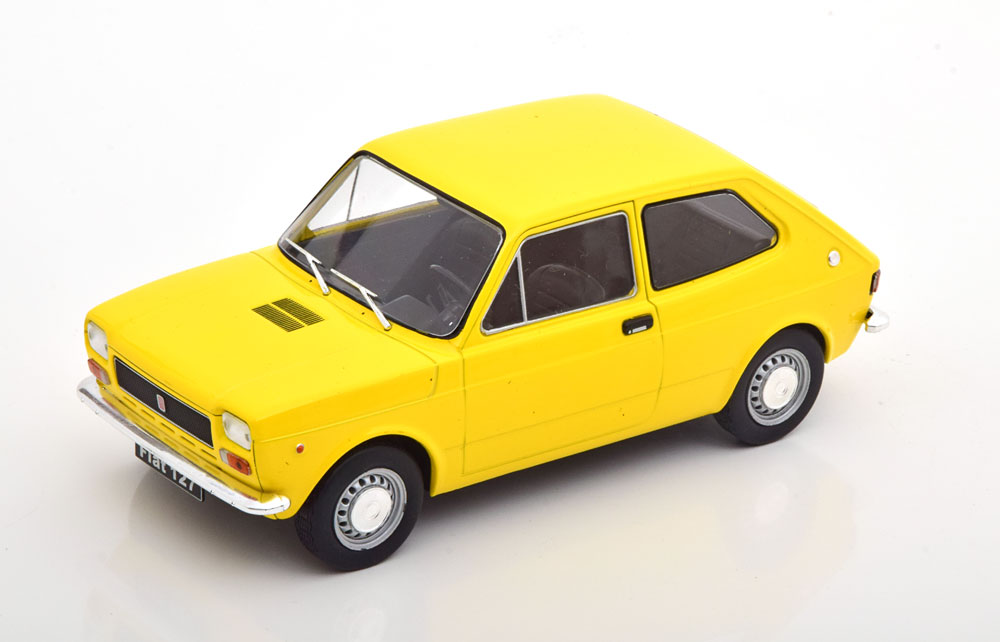 Fiat 127 (1971-1977) Geel 1-24 Whitebox