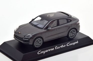 Porsche Cayenne Turbo Coupe 2019 Grijs Metallic 1-43 Norev ( Dealer )
