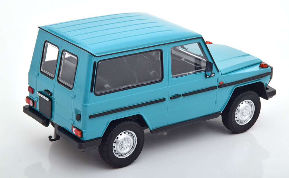 Mercedes-Benz G-Model (SWB) 1980 Turquoise 1-18 Minichamps Limited 504 Pieces