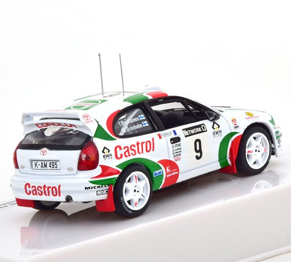 Toyota Corolla WRC No.9, RAC Rally 1997 "Castrol" Grönholm/Rautiainen 1-43 Ixo Models
