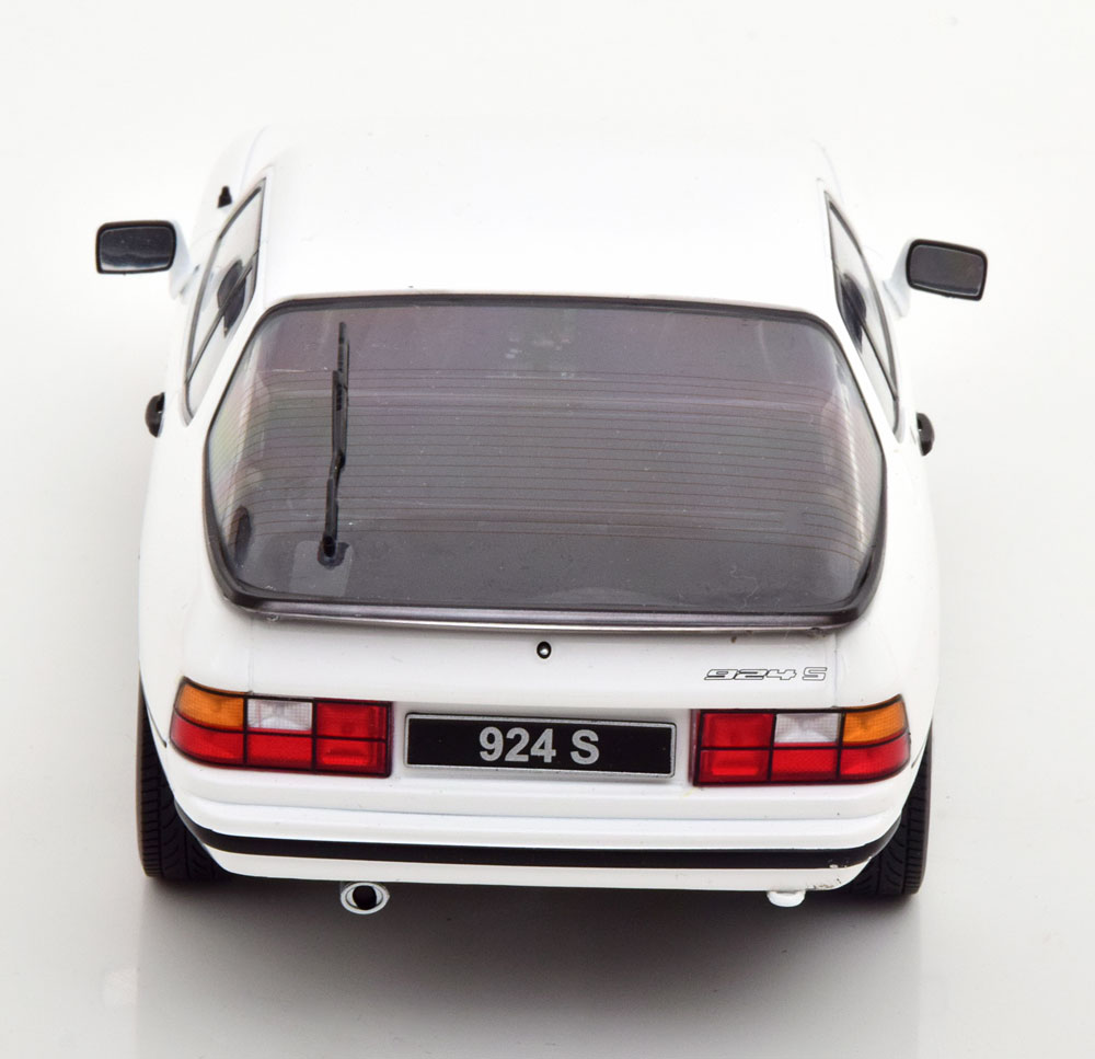 Porsche 924 S 1986 Wit 1-18 KK-Scale (Metaal)